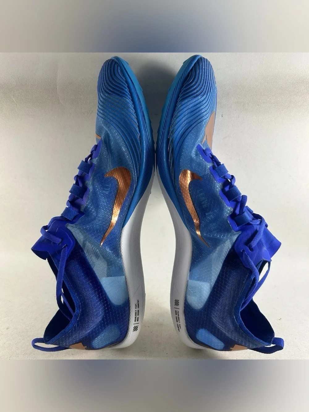 Nike Zoom Victory XC 5 Running Shoes Spikes Blue Mens Size 11 AJ0847-401